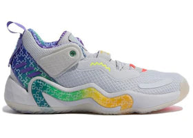 adidas D.O.N. Issue #3 Grey Rainbow - authentic adidas sneakers