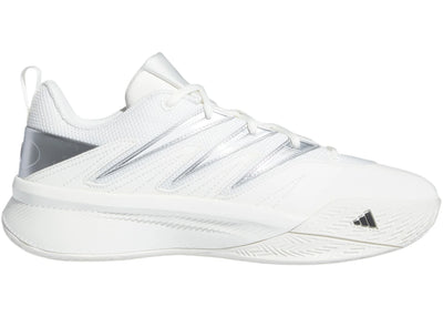adidas Dame Certified 3 Low Core White Core Black Silver Metallic