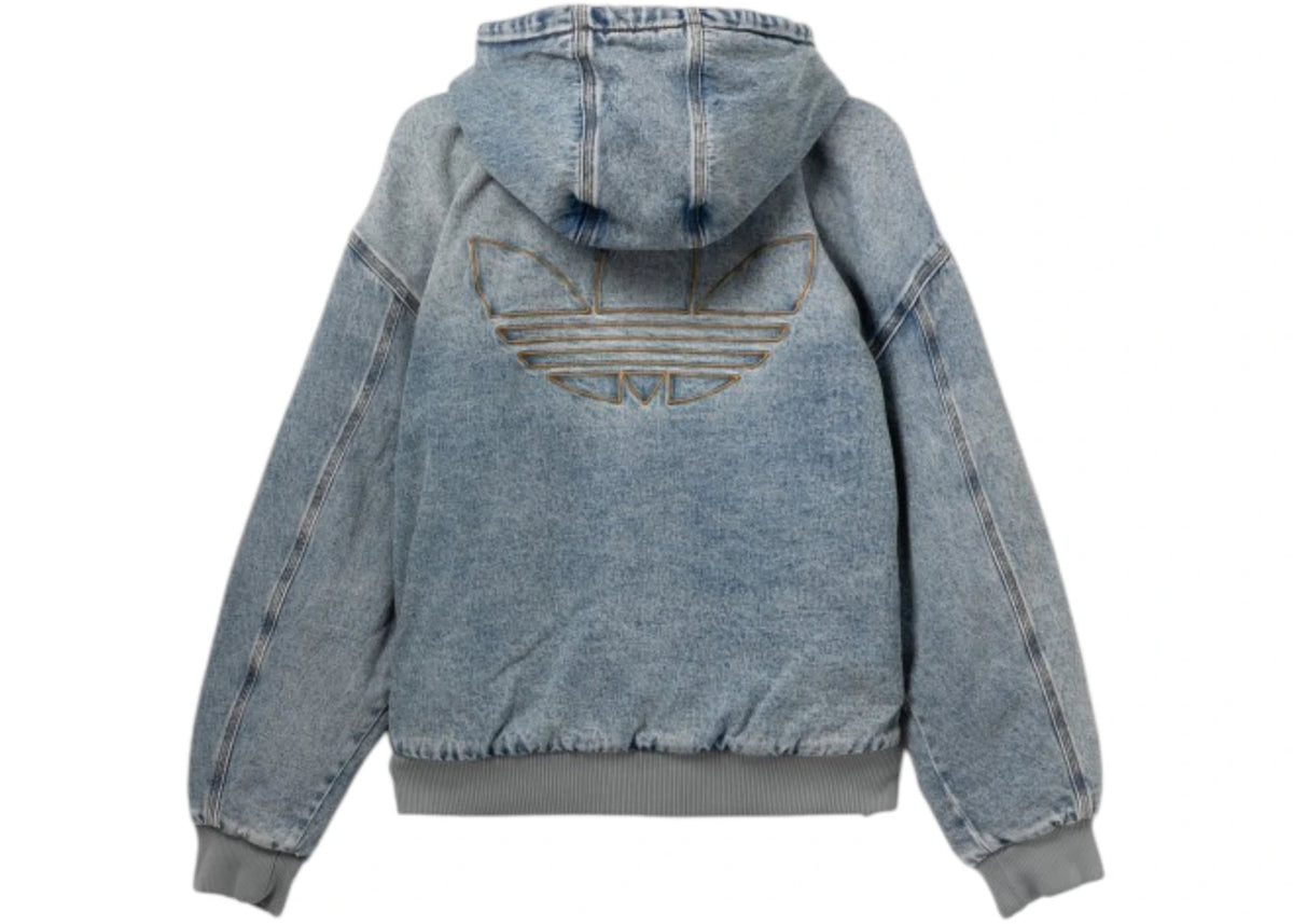 adidas Denim Padded Jacket (Asia Sizing) Denim - vue secondaire B