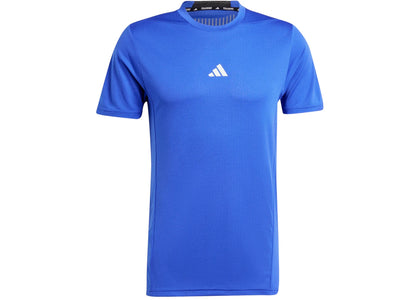 adidas Designed For Hiit Workout Heat.Rdy T-Shirt Semi Lucid Blue - authentic adidas apparel