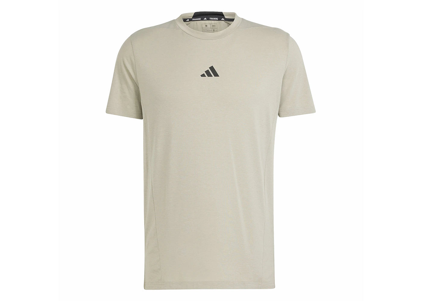 adidas Designed for Training Workout Tee Silver Pebble - vue secondaire A