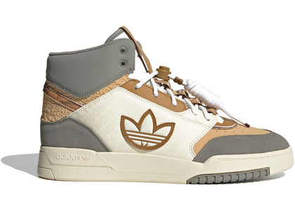 adidas Drop Step XL Cream White Beige - authentic adidas sneakers