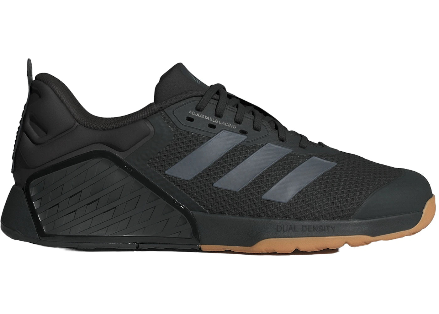 adidas Dropset 3 Core Black Grey - vue 360