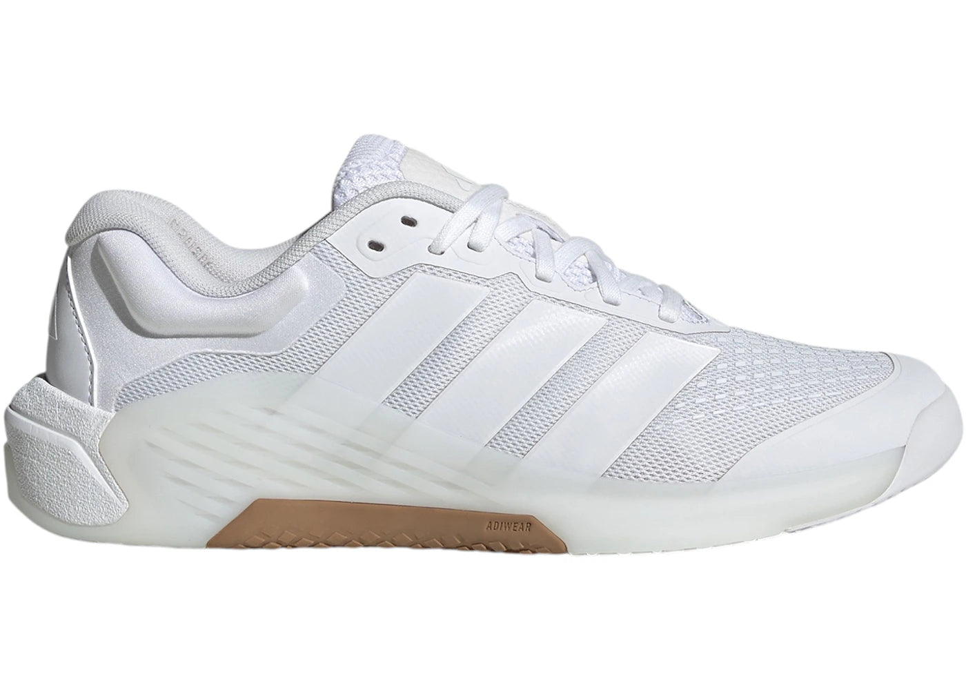 adidas Dropset 4 Power Cloud White Gum (Women's) - vue 360