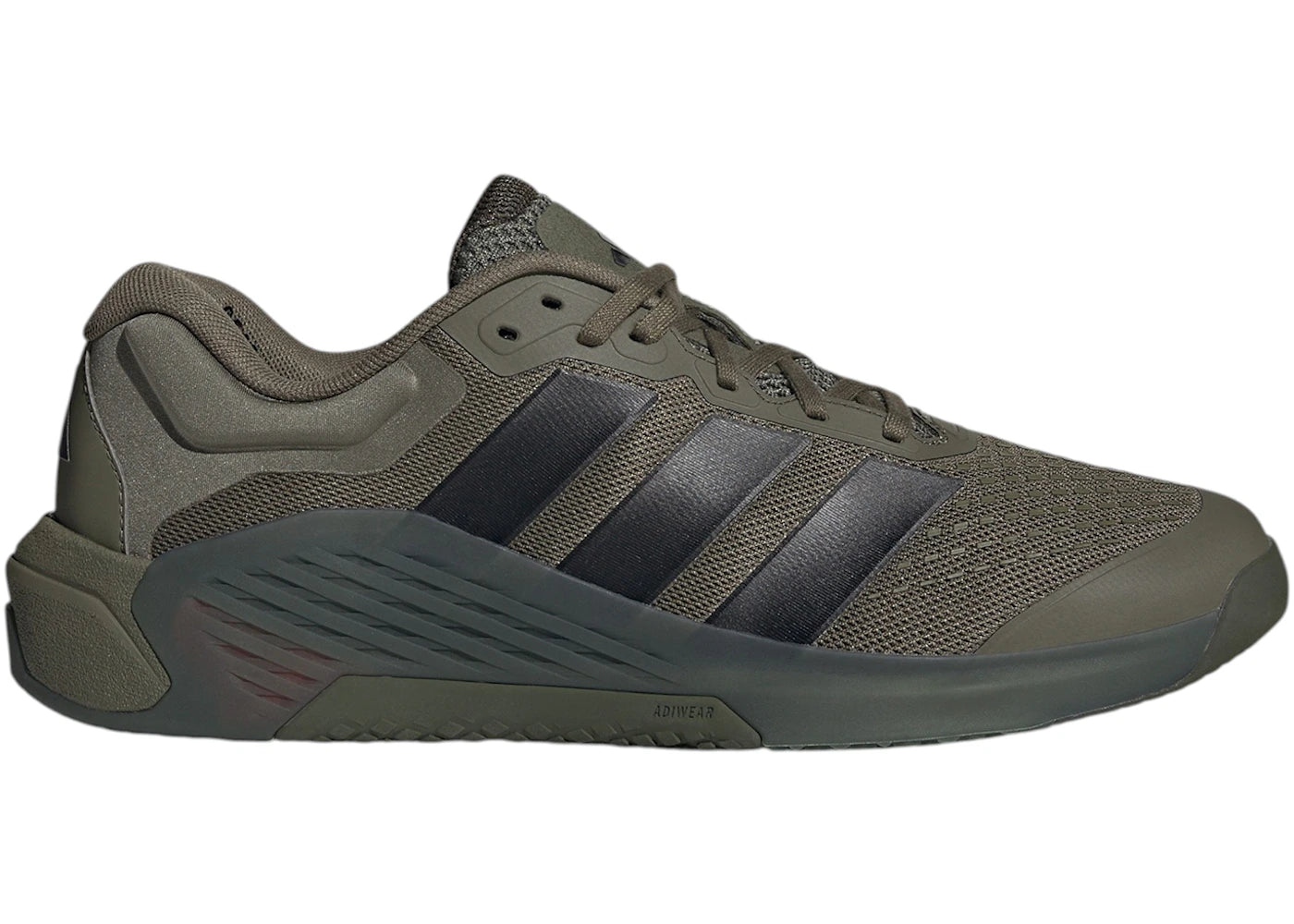 adidas Dropset 4 Power Olive Strata Night Cargo - vue 360