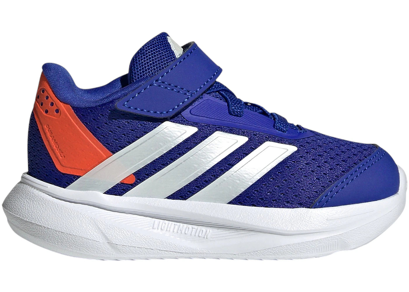 adidas Duramo 2.0 Lucid Blue Zero Metalic Impact Orange (TD) - vue 360