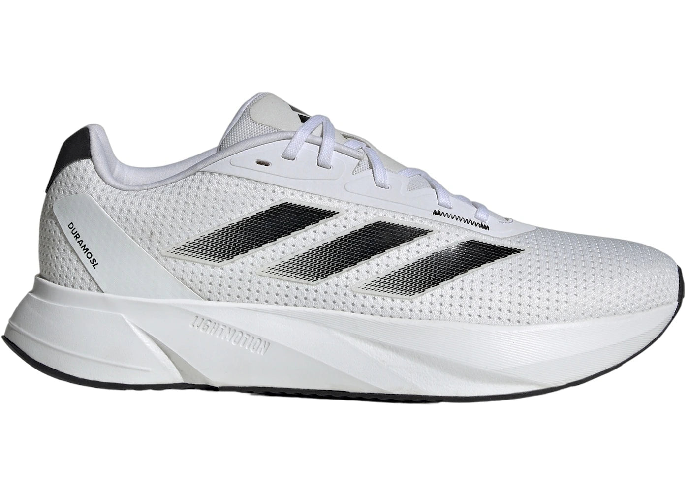 adidas Duramo SL Cloud White Core Black Grey - vue 360