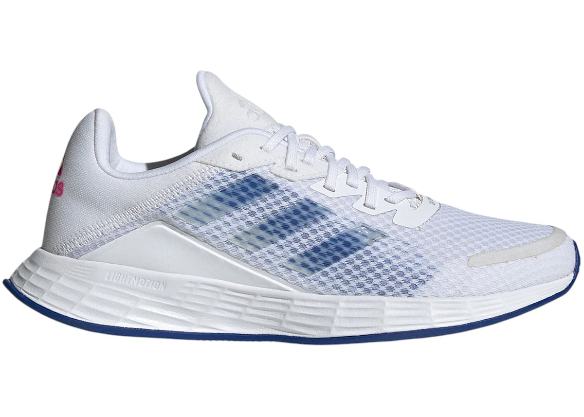 adidas Duramo SL Cloud White Screaming Pink Dash Grey (Women's) - vue secondaire A