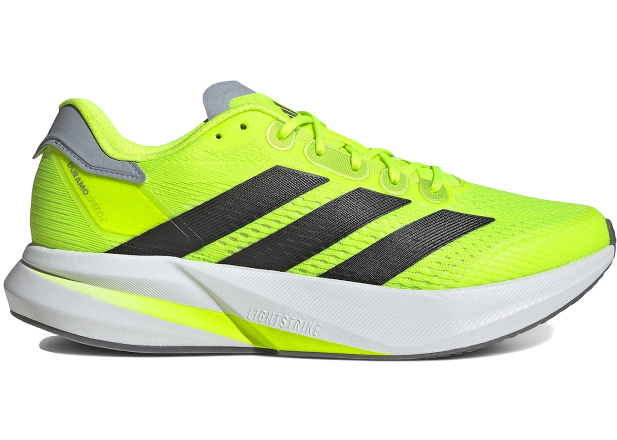 adidas Duramo Speed 2 Lucid Lemon Core Black Halo Silver - vue 360