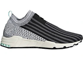 adidas EQT Support Sock Black White Clear Mint (Women's) - vue 360