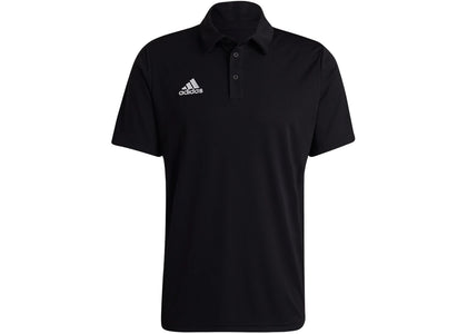 adidas Entrada 22 Polo Shirt Black - apparel view 2