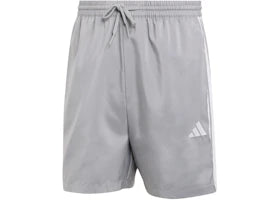 adidas Essentials 3-Stripes Chelsea Shorts Grey Three White
