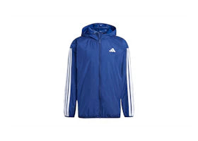 adidas Essentials 3-Stripes Windbreaker Dark Blue/White