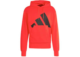 adidas Essentials Big Logo French Terry Hoodie Pure Ruby/Black