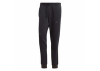 adidas Essentials Fleecehose mit 3 Streifen und schmal zulaufendem Bündchen, Schwarz