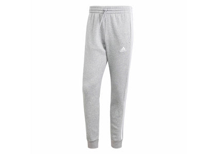 adidas Essentials Fleece 3-Stripes Tapered Cuff Pants Medium Grey Heather - apparel view 2
