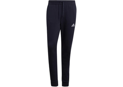 adidas Essentials Fleece Tapered Cuff 3-Stripes Pant Legend Ink/White