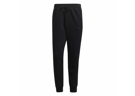 adidas Essentials French Terry Tapered-Cuff 3-Stripes Pants Black/Black sneakers - authentic adidas shoes