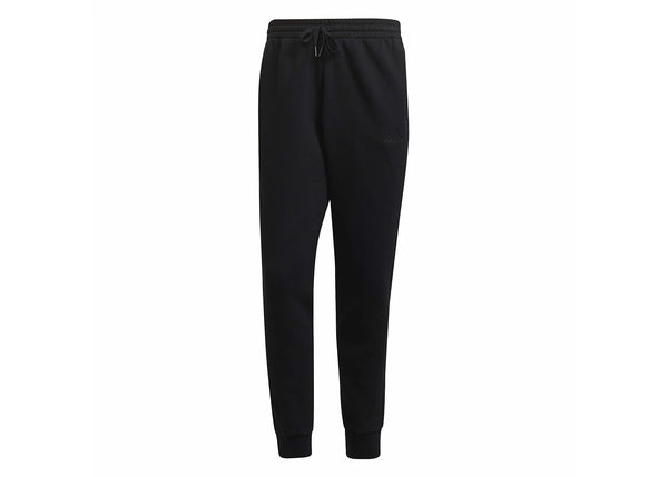 adidas Essentials French Terry Tapered-Cuff 3-Stripes Pants Black/Black sneakers - authentic adidas shoes