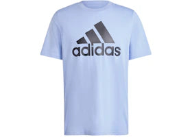 adidas Essentials Single Jersey Big Logo T-Shirt Blue Spark/Black - vue 360