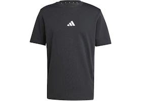 adidas Essentials Small Logo Single Jersey T-Shirt Black/White