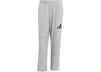 adidas Essentials Wide Leg 3 Bar Logo Pant Medium Grey Heather/Black