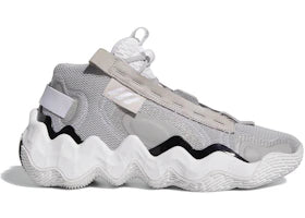adidas Exhibit B Candace Parker Mid Grey Black White (Women's) - authentic adidas sneakers