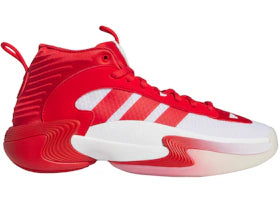 adidas Exhibit Select Cloud White Collegiate Red (Women's) - authentic adidas sneakers