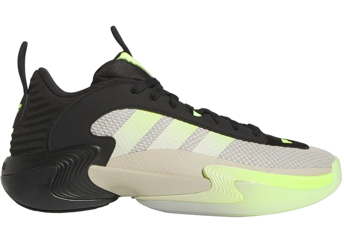 adidas Exhibit Select Putty Grey Core Black Lucid Lemon (Women's) - vue secondaire A