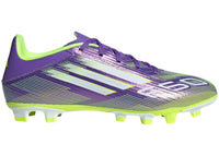 adidas F50 Club FG/MG Purple Rush Cloud White Lucid Lemon