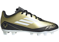 adidas F50 Club Flexible Ground Messi Gold Metallic Cloud White Core Black (GS)