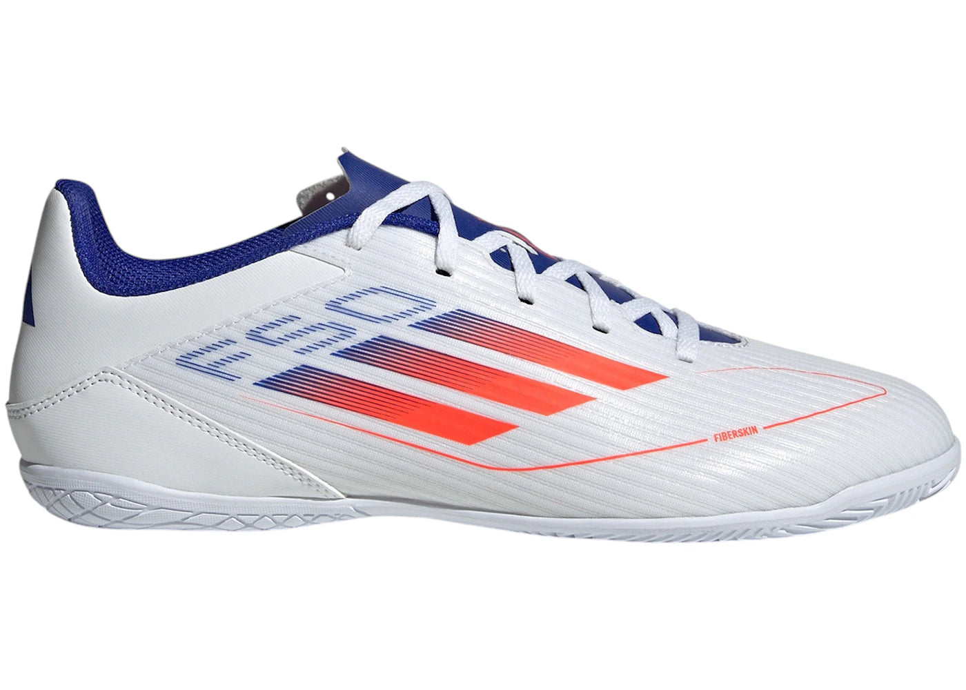 adidas F50 Club Indoor Cloud White Solar Red Lucid Blue - vue 360