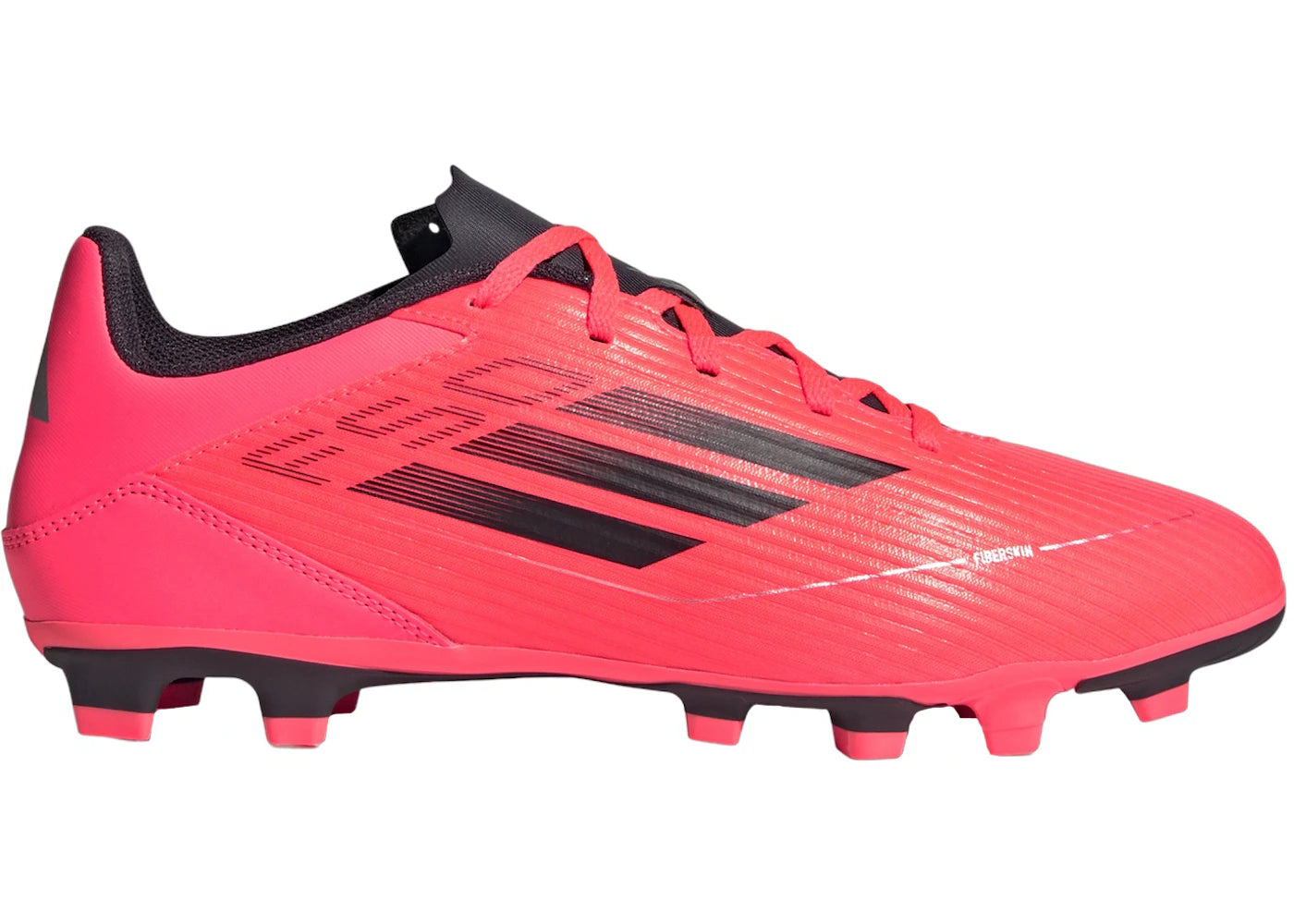 adidas F50 Club Multi-Ground Turbo Aurora Black Platinum Metallic - vue 360
