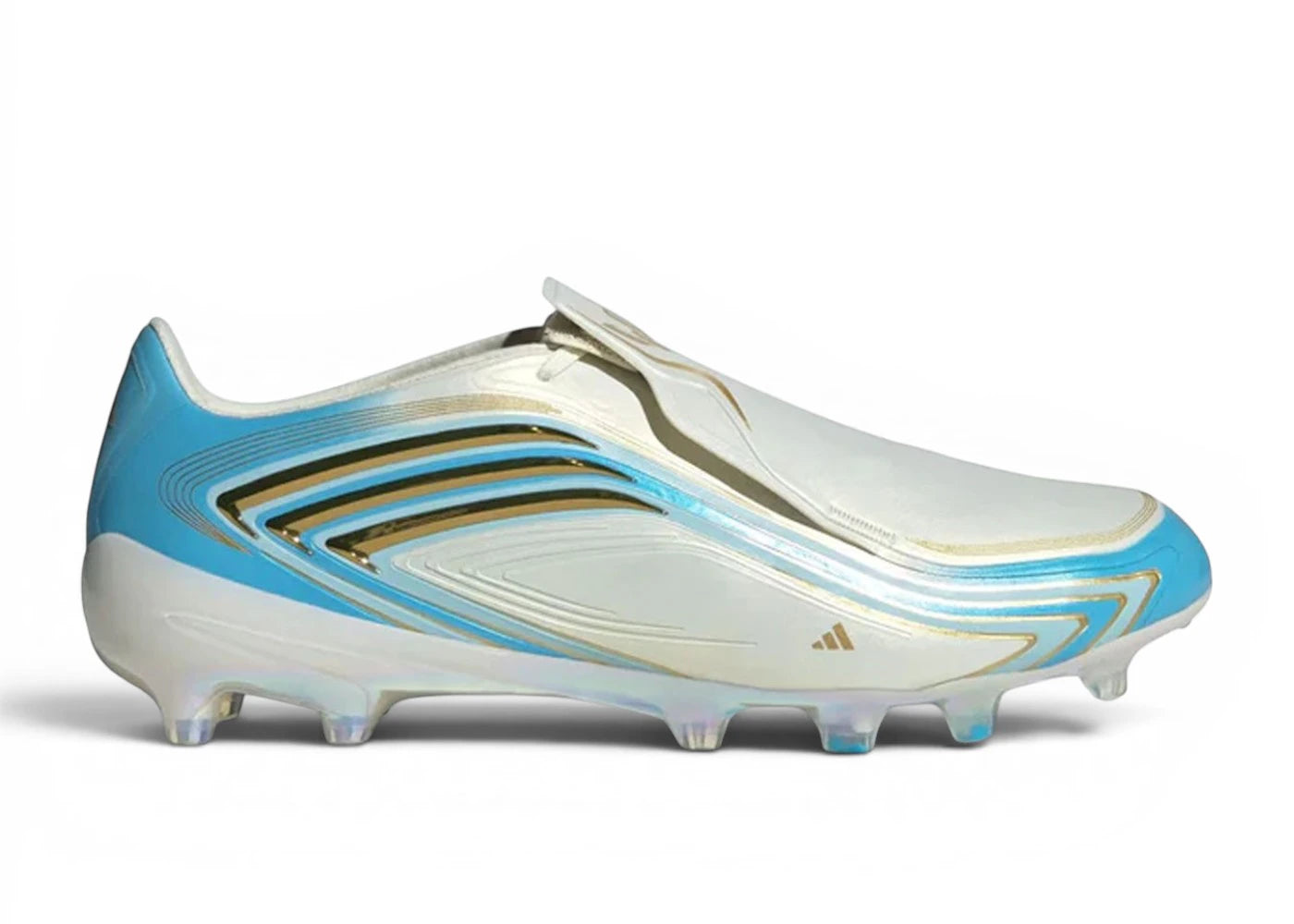 adidas F50 Elite Messi AG Ivory Semi Blue Burst Icy Blue (El Ultimo Tango - Last Tango) - vue secondaire A