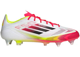 adidas F50 Elite SG Cloud White Core Black Solar Yellow - vue 360