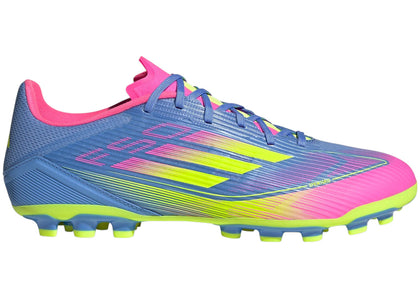 adidas F50 League AG Blue Fusion Lucid Lemon Lucid Pink - authentic adidas sneakers