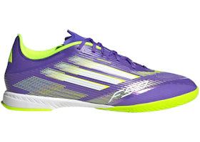 adidas F50 League Indoor Purple Rush Cloud White Lucid Lemon