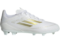 adidas F50 League Multi-Ground Cloud White Gold Metallic (GS)