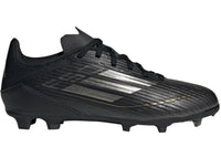 adidas F50 League Multi-Ground Core Black Iron Metallic Gold Metallic (GS)