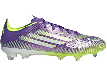 adidas F50 Pro FG Purple Rush Cloud White Lucid Lemon - authentic adidas sneakers