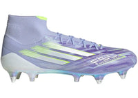 adidas F50 Sparkfusion Elite Mid SG Violet Tone Lucid Lemon Purple Rush (Women's)