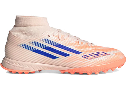 adidas F50 Sparkfusion League Mid-Cut TF Coral Blaze Pack (Women's) - authentic adidas sneakers