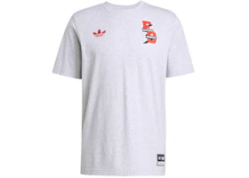 adidas FC Bayern Vrct Tee Light Grey Heather - vue 360