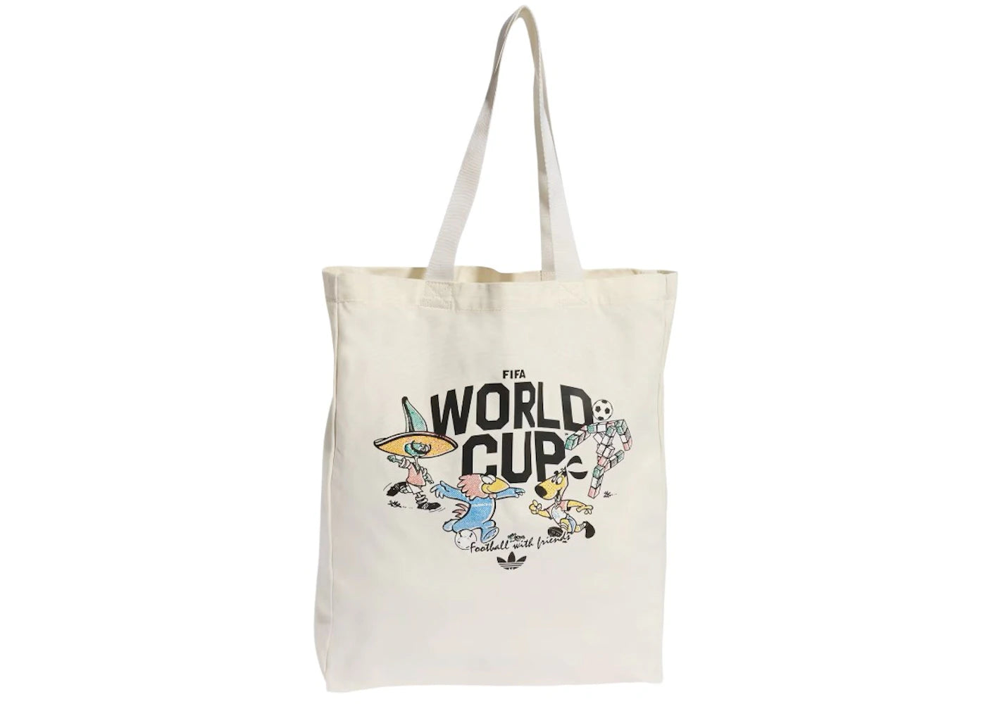 adidas FIFA World Cup 2026 Mascot Tote Cloud White - vue secondaire A
