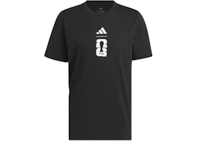 adidas FIFA World Cup 2026 Match Ball Graphic T-Shirt Black