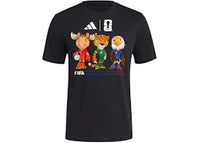 adidas FIFA World Cup 2026 Mens House Of Blanks Shirt Black