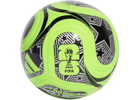 adidas FIFA World Cup 2026 Trionda Club Ball Lucid Lemon/Black/Silver Metallic - authentic adidas product