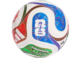 adidas FIFA World Cup 2026 Trionda Competition Ball White/Solar Blue/Hi-Res Red/Flash Lime - vue 360