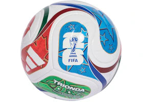 adidas FIFA World Cup 2026 Trionda League Junior 290 Ball White/Royal Blue/Solar Blue/Power Red - vue 360