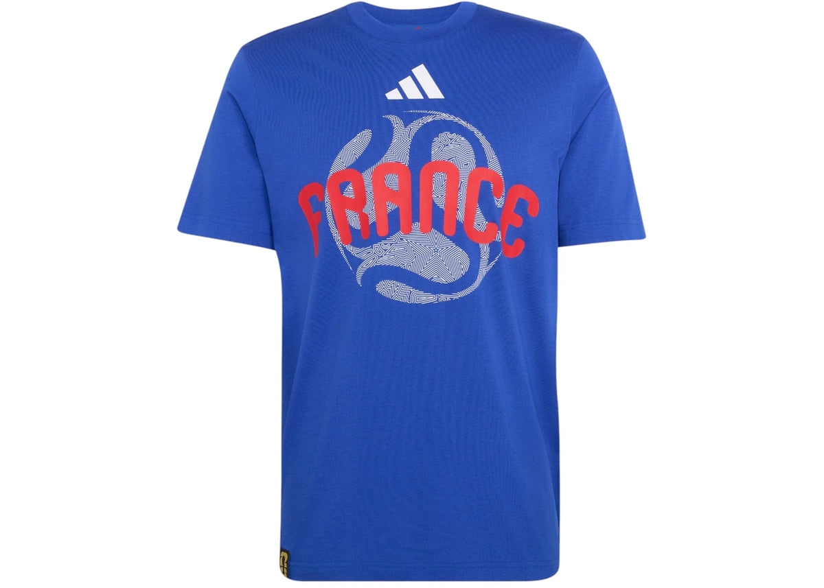 adidas FIFA World Cup 26 France T-Shirt Bold Blue - vue secondaire A